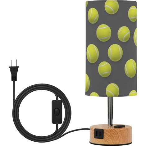 JUNZAN Petite lampe de table pour chambre à coucher, balles (1/5)