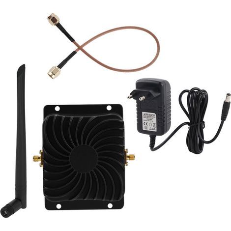 EDUP EP-AB003 Amplificateur large bande 2.4G 8W Extension de signal WiFi pour routeur sans fil Prise UE (1/5)