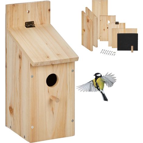 Bird House Kit for Sparrows and Tits, 7-Piece Set (1/5)