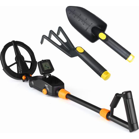 Metalldetektor für Kinder, leichter Metalldetektor mit LCD-Display und Ton, hochempfindlicher Metalldetektor mit wasserdichter Suchspule, für Kinder oder Anfänger