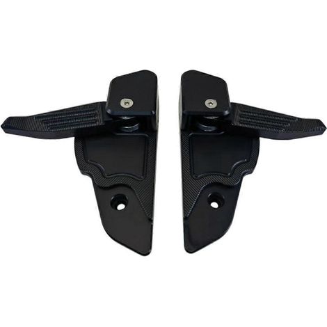 Schwarze Soziusfußrasten für Sprint 125 Motorrad (1/5)