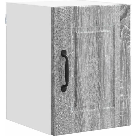 Maison Exclusive - Armadietto a muro PORTO Grigio Sonoma 30 x 31 x 40 cm