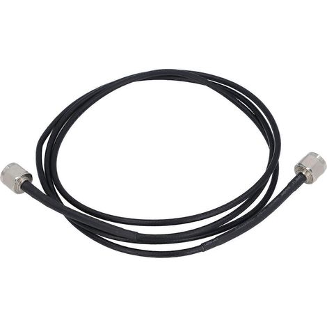 N-Stecker auf N-Stecker Kabeltyp N Koaxial-Verlängerungskabel für Antennenanschluss LMR200 2m (6,56 Fuß)