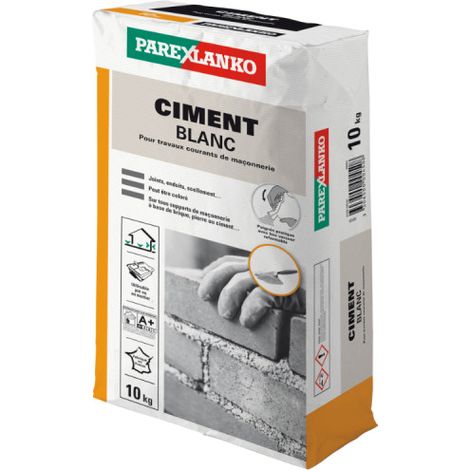 PAREXLANKO Weißer Zement - 10kg - 02836