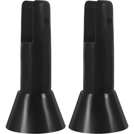 2 Pièces Pieds de Support pour Salle de Bain Pied reglable Pied réglable quincaillerie de cloison de Salle de Bain Support de cloison de Toilette Accessoire de de cloison (1/5)