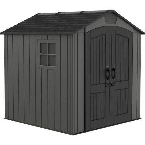 Lifetime 7 FT x 7 FT (2.1 m x 2.1 m) Outdoor Storage Shed