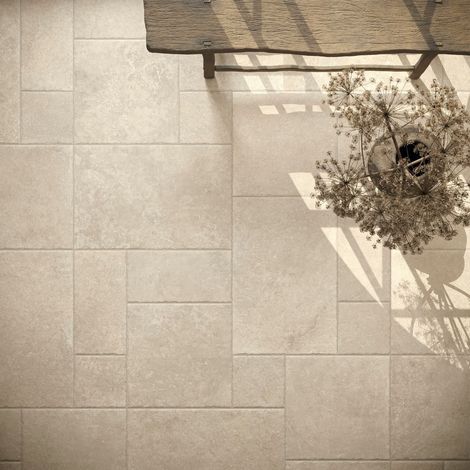 Grès cérame - CHANTILLY - CREME - Grip - 60x9060x90 (1/3)