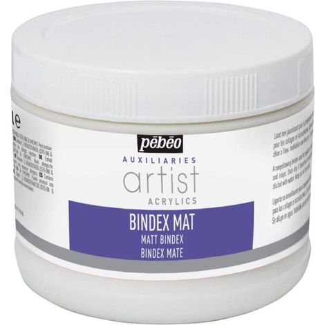 Liant acrylique - Pebeo - Bindex - 500 ml - Transparent - Indélébile