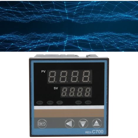 BERM@ 220V REX-C700FK02-MDA Temperaturregler, intelligenter und präziser Temperaturregler (1/5)