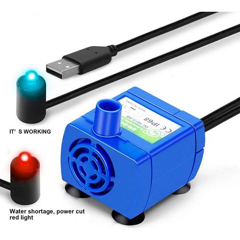 Pompe automatique pour fontaine à eau pour animaux