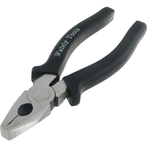 6,5'' Schwarzer Splitter-Ton-Kunststoffgriff-Kombinationszangen-Handwerkzeug (7eb758873511e827f90fdf