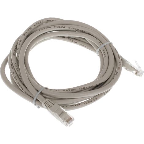 Patchkabel RJ45/6/3.0-Grau 3,0 m