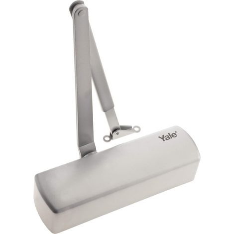 Yale Locks P2002 - Chiudi porta standard, colore: Bianco