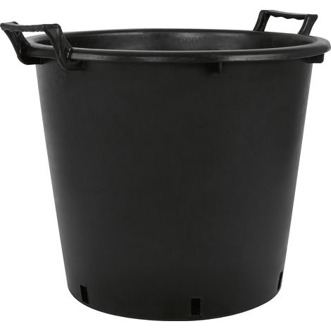 Geli Pflanzcontainer Ø 45 x 45 cm schwarz Blumentöpfe & Übertöpfe
