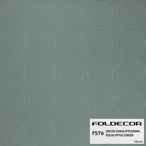 Bouchon autocollant fi14 vert eucalyptus (feuille de 25 pièces) (1/5)