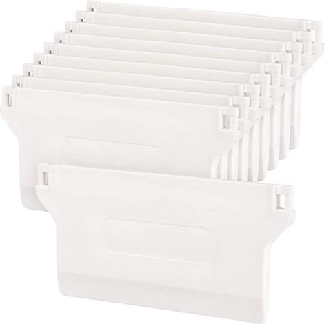 Poids Verticaux 89 mm pour Lits à Lattes Lot de 10 Pieds Réglables en Plastique Blanc Hauteur Fixe Accessoire de Remplacement (1/5)