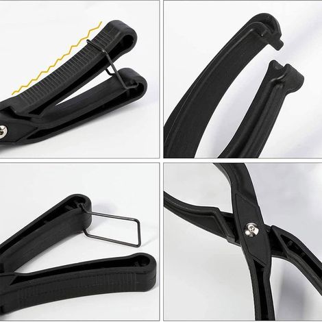 Pinze per pneumatici per bici, pinze per leva pneumatici per bici, pinze per montaggio pneumatici, pinze per rimozione pneumatici per bici, strumento portatile per riparazione pneumatici per bici, str (1/4)