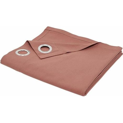 Today Tenda con Occhielli Terracotta 140 x 240 cm Cotone (1/3)