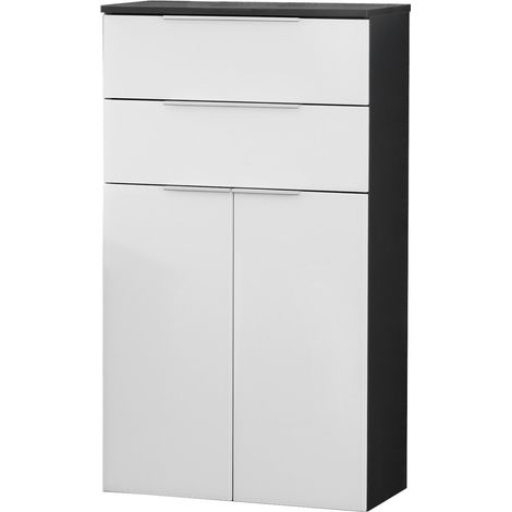 FACKELMANN Kara Midischrank Korpusfarbe: Anthrazit Frontfarbe: (1/5)