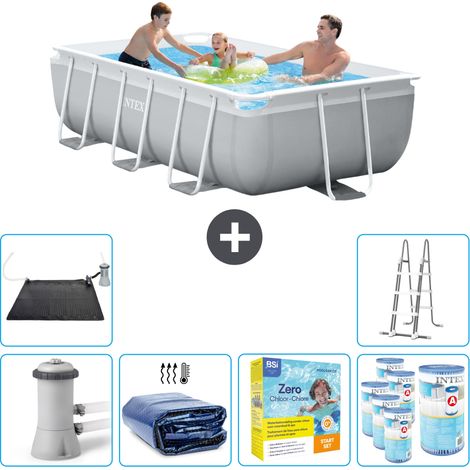 Intex Piscina Prism Frame Rectangular - 300x175x80 cm - 7-piezas  SCB38 (1/5)