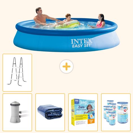 Intex Piscine Easy Set Ronde - 366x76 cm - 6-pièces  SCB27 (1/5)