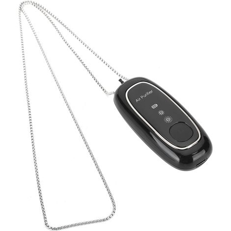 Purificateur d'Air Portable Mini à Porter Autour du Cou - Noir (1/5)