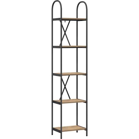 Étagère Chêne artisanal 40 x 30 x 183 cm Bois d'ingénierie (1/5)