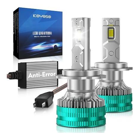 H7 LED Bulbs CANBUS: Error Free Kit 180 W 32000LM (1/5)