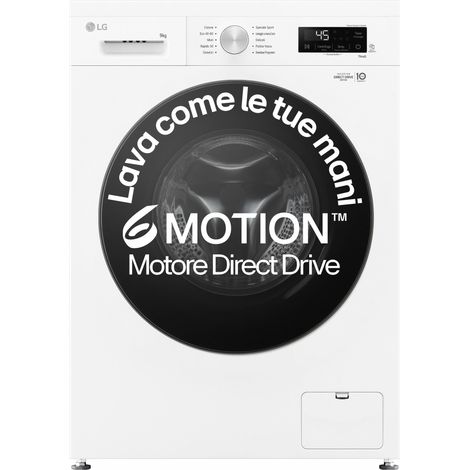 LG Lavatrive Carica Frontale 9 Kg 1400 Giri (1/4)
