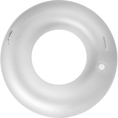 Bouées gonflables LED pour piscine, anneaux de natation gonflables LED à piles pour adultes avec double poignée, bouées lumineuses pour piscine pour adultes-AquaForge (1/5)