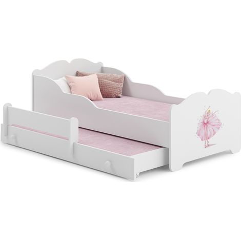 Letto matrimoniale ANNA 160x80 Principessa con corona