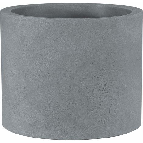 Rondo Topf ca. 40 cm betonfarbe hell