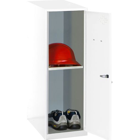 METALLISCHES SCHLIESSFACH SIMONLOCKER DISM. MINI + BAN. 915x400x500 mm WEISS/WEISS (1/3)