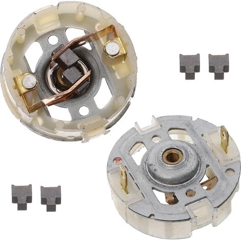 Porte-balais en Plastique et Graphite Améliore la Performance du Moteur Remplacement Facile pour Moteur Électrique pour Appareils Ménagers et Réparation Automobile (1/5)