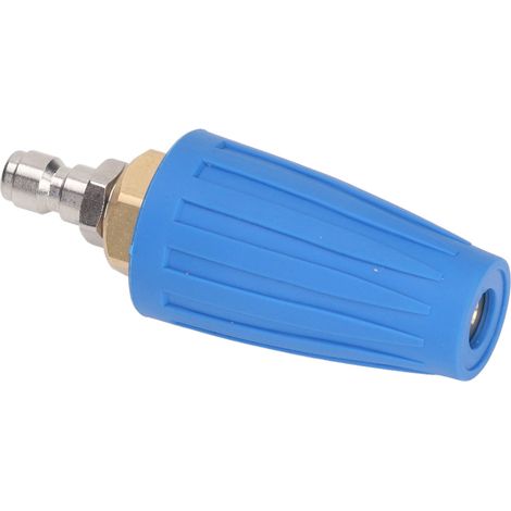 Buse de nettoyeur haute pression 1/4 po à raccord rapide, 4000 PSI, buse rotative, trou de 0,40 po