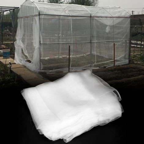 Filet de protection en nylon pour plantes et cultures de jardin, anti-insectes et anti-animaux, pour légumes (5 m) (1/5)