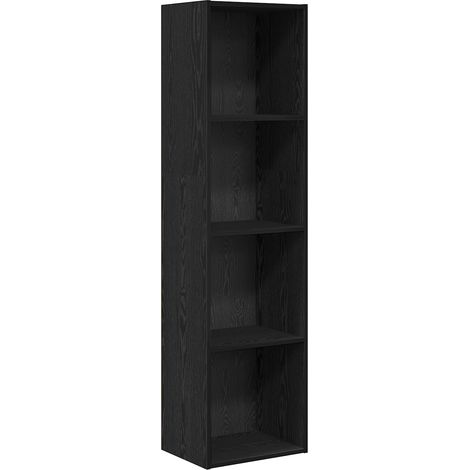 Étagère Chêne noir 40 x 30 x 152 cm Bois d'ingénierie (1/5)