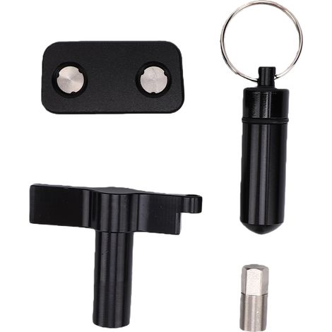 Protecteur d'outil de verrouillage antivol en métal de verrouillage de Port OBD2 pour voiture SUV camion noir (1/5)