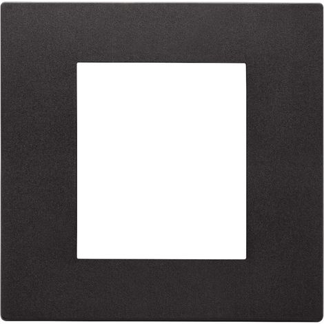 Placca 2 MODULI NERO SERIE LINEA VIMAR 30642.02
