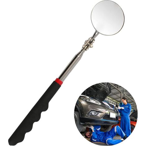 Miroir d'inspection, miroir télescopique, miroir d'outil de mécanicien automobile, miroir d'inspection réglable, miroir télescopique, miroir d'outil, miroir