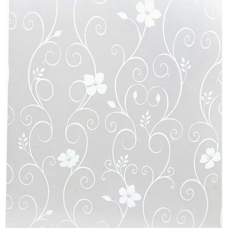 Autocollants décoratifs pour fenêtres, film adhésif d'intimité, compatible avec les salles de bain (1/4)