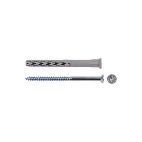 TASSELLO IN NYLON PROLUNGATO SXR-Z- - ø mm.6x60 vite pozidrive ø mm.4,5x65 - 50 pezzi FISCHER