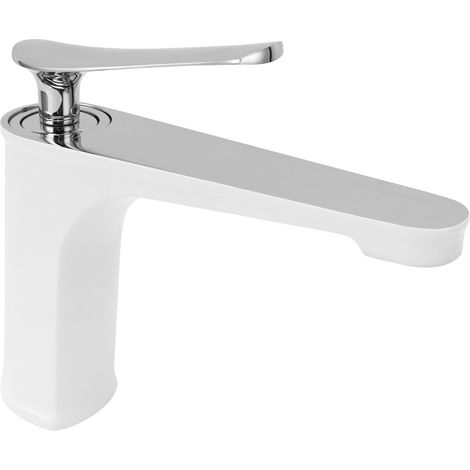 Robinet monotrou sous-évier avec eau chaude et froide pour lavabo de salle de bain G9/16 (1/5)