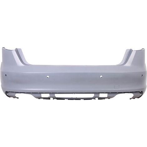 Pare-choc arrière à peindre avec trous radars Audi A3 Sportback 8V phase 1 2012-2016