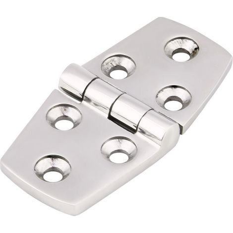 Hinges en Acier Inoxydable Hinge de Porte Marine à Charnière en Acier Inoxydable Hatche 316 Aciller Solide Résistance à la Corrosion avec Finition de Polissage Miroir pour l'industrie (1/5)