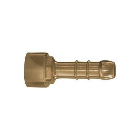 RACCORDO PORTAGOMMA A NORMA FEMMINA PER GAS 1/2 x 9 DK