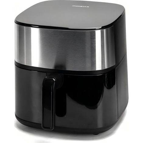 Friteuse électrique multifonctionnelle Aigostar 2000W 8L sans huile, panneau en acier inoxydable, commandes tactiles intelligentes, grande capacité. (1/3)