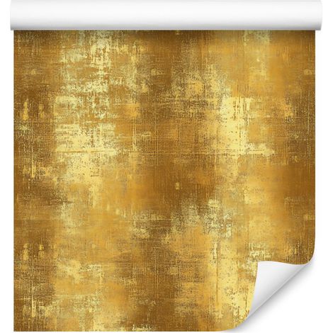 Carta da parati color oro anticato: oro, giallo e crema per soggiorno e camera da letto, 50x1000 (1/5)