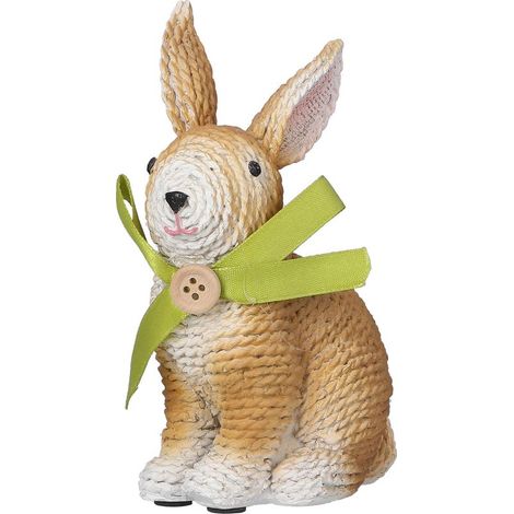 statue jardin exterieur-Rabbit Sculpture Rabbit Sculpture Simulation Resin Rabbit Ornament Environmentalliy Friendly and Durable for Family and BedroomRabbit B Rabbit Sculpture (1/5)