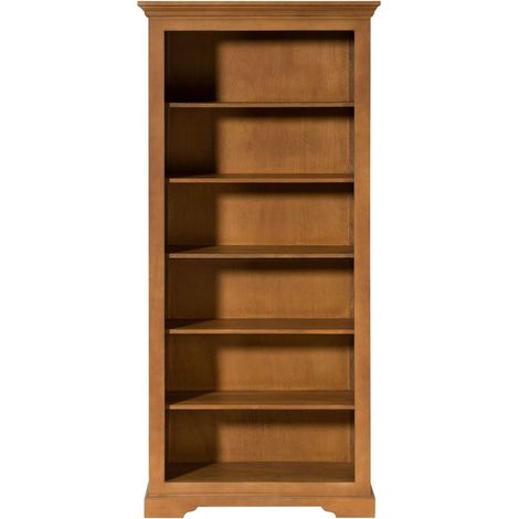 Bücherregal Mango 90x40x190 beige geölt TOULOUSE 19Massivmoebel24 GmbH